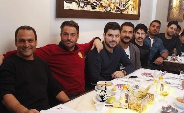 عکس بازیگران در مراسم عروسی گلزار