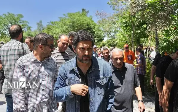 عکس مراسم خاکسپاری گلشیفته فراهانی در خارج از کشور
