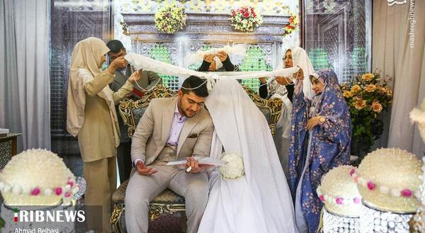 عکس مراسم عقدی
