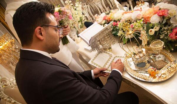 عکس مراسم عقدی