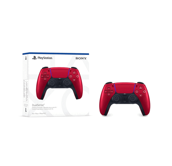 عکس دسته ps5 قرمز