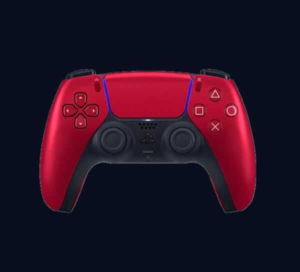 عکس دسته ps5 قرمز