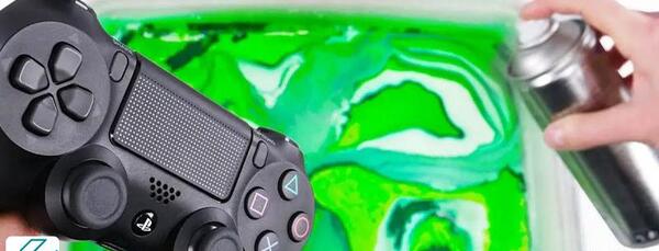 عکس دسته ps5 نقاشی