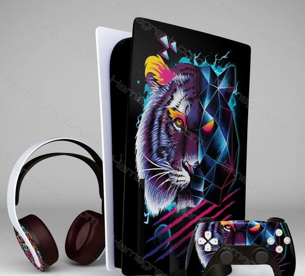 عکس دسته ps5 نقاشی