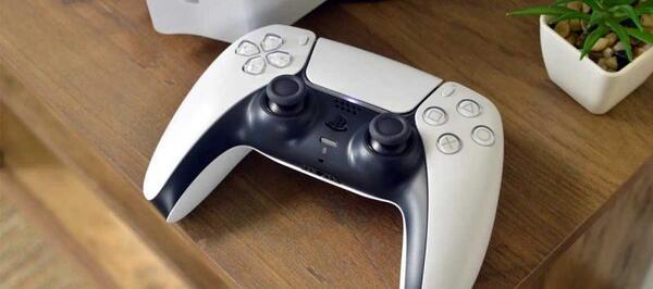 عکس دسته ps5 بنفش