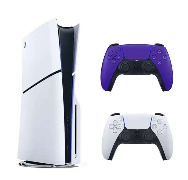 عکس دسته ps5 بنفش
