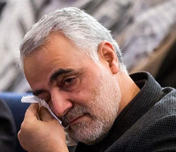 عکس دست قطع شده سردار سلیمانی
