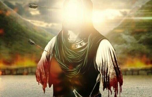 عکس دست قطع شده حضرت عباس