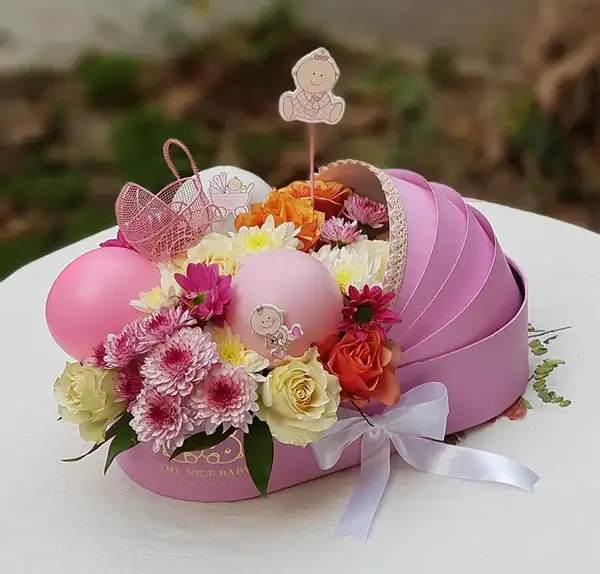 عکس دسته گل نوزاد