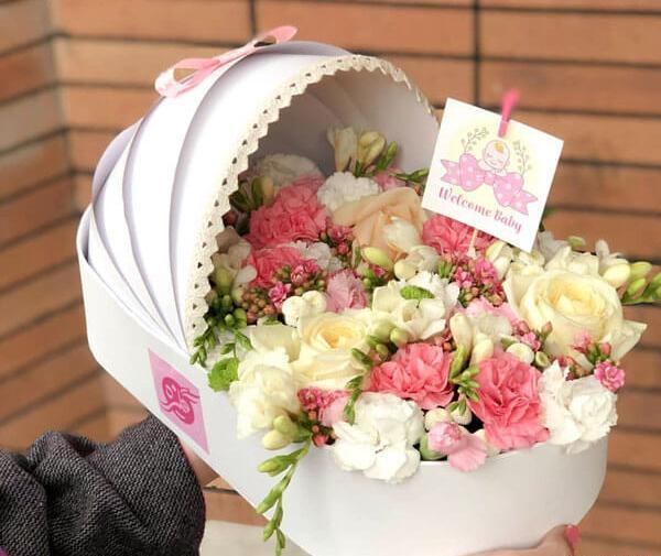 عکس دسته گل نوزاد