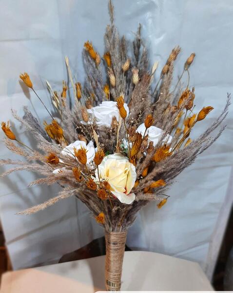 عکس دسته گل رز واقعی
