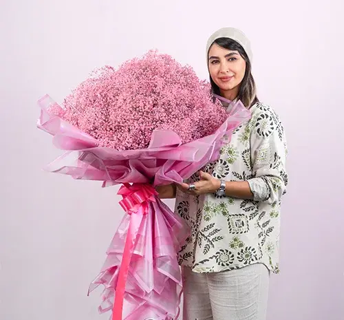 عکس دسته گل های ژیپسوفیلا
