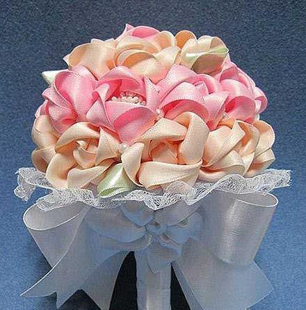 عکس نقاشی دسته گل عروس