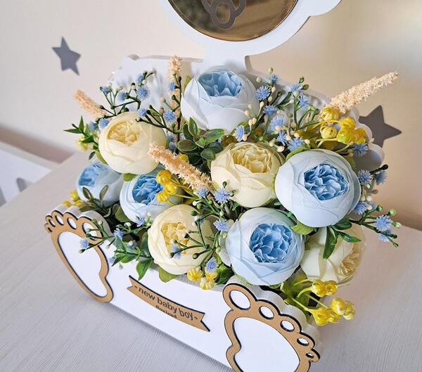 عکس دسته گل برای نوزاد