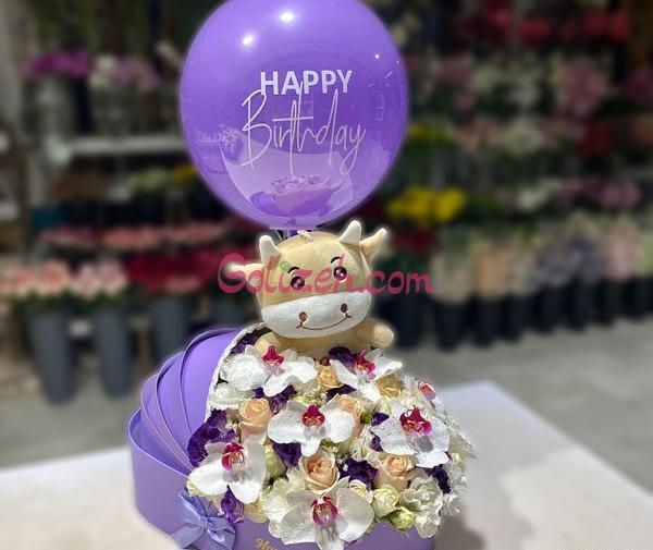 عکس دسته گل برای نوزاد