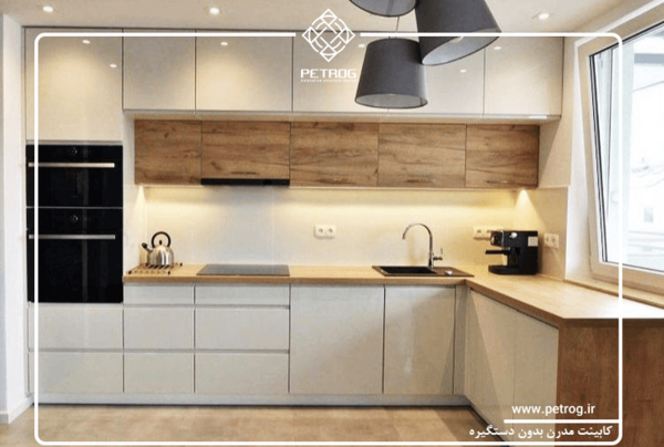 عکس کابینت دسته مخفی