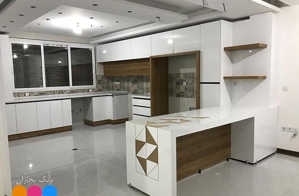 عکس کابینت دسته مخفی
