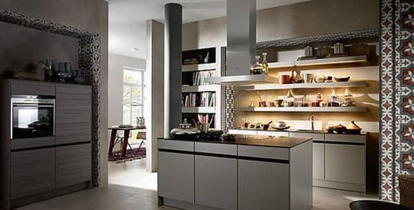 عکس کابینت دسته مخفی