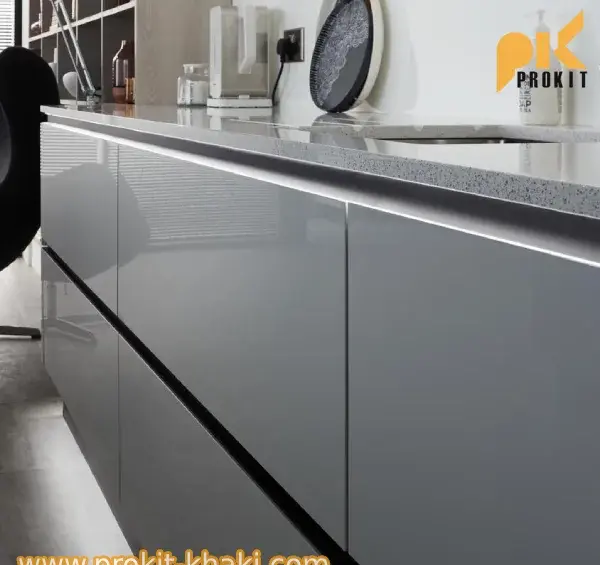 عکس کابینت دسته مخفی