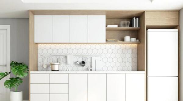 عکس کابینت دسته مخفی