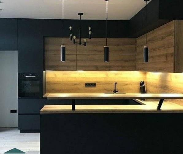 عکس کابینت دسته مخفی