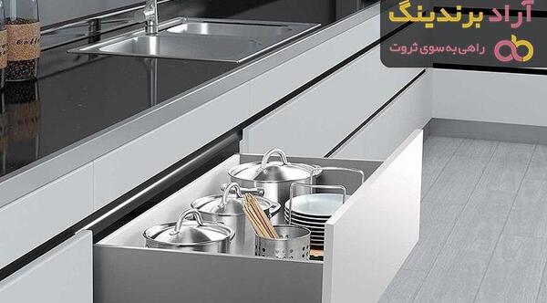 عکس کابینت دسته مخفی