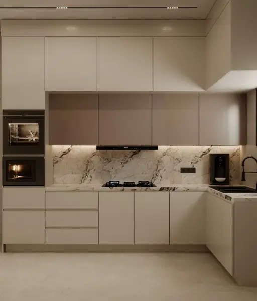 عکس کابینت دسته مخفی