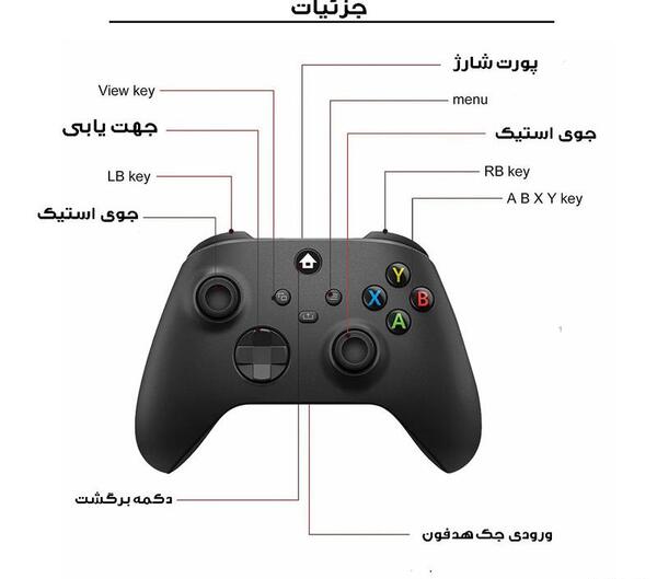 عکس دسته ایکس باکس برای کامپیوتر