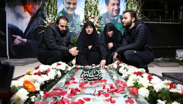 عکس دست قطع شده ی سردار سلیمانی