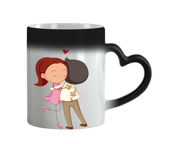عکس ماگ دسته قلبی