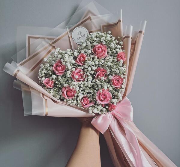 عکس دسته گل و قلب