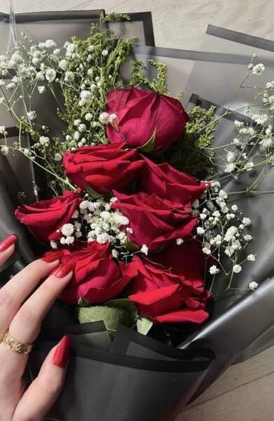 عکس دسته گل و کادو فیک