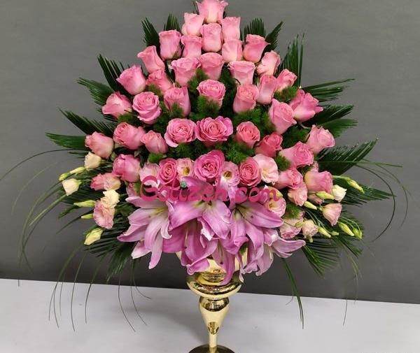 عکس فیک دسته گل عروس