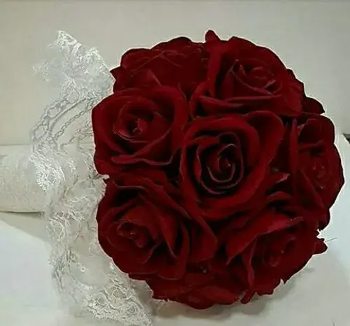 عکس فیک دسته گل عروس