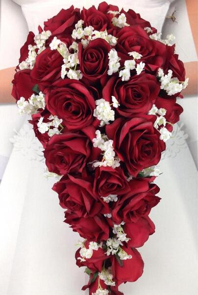 عکس عروس و دسته گل
