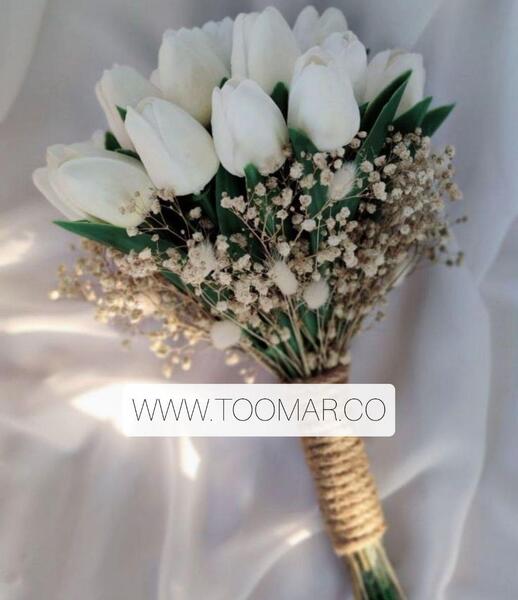 عکس دسته گل عروس داماد