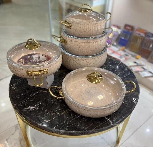 عکس قابلمه دسته طلایی