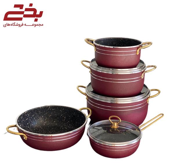 عکس قابلمه دسته طلایی