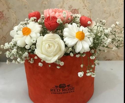 عکس دسته گل شمعی