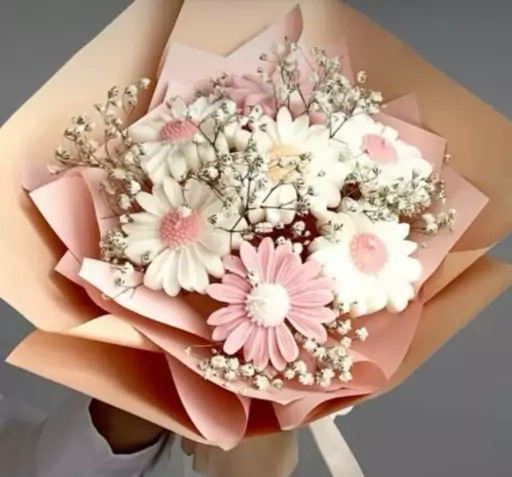 عکس دسته گل شمع