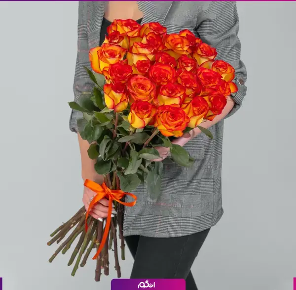 عکس دسته گل رنگی