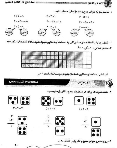 عکس دسته ده تایی کلاس دوم