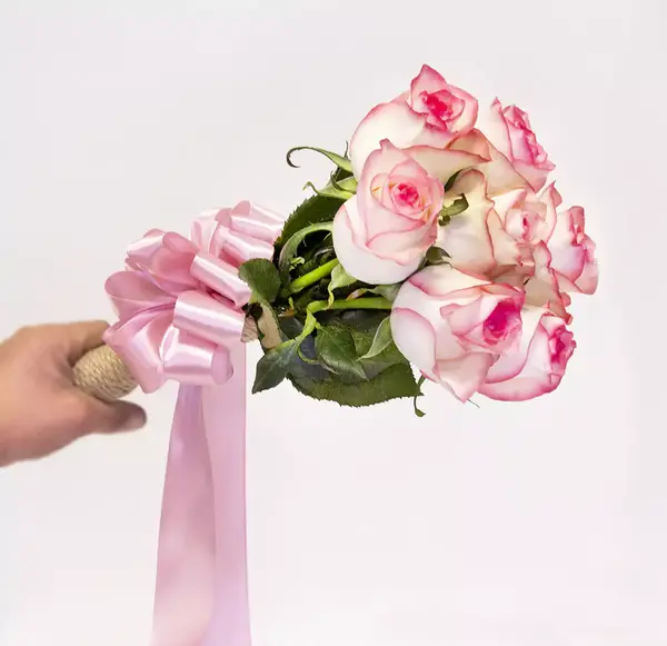 عکس دسته گل رز خوشگل