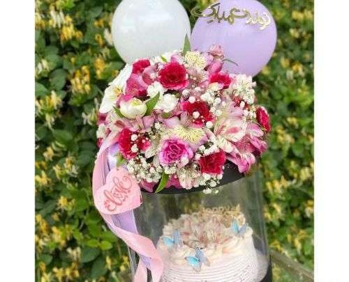 عکس دسته گل توی خونه