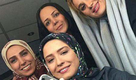 عکس دسته جمعی بازیگران سریال کیمیا