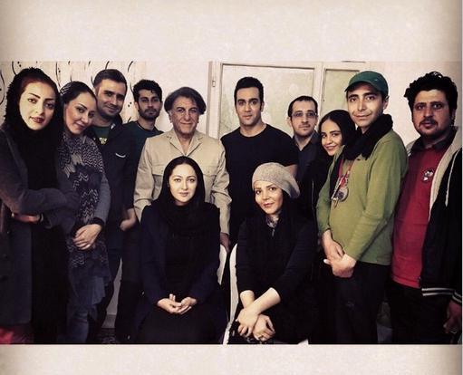 عکس دسته جمعی بازیگران سریال کیمیا