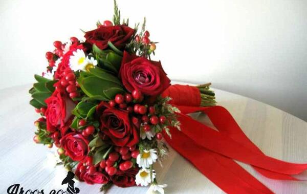 عکس دسته گل عروس شب حنابندان