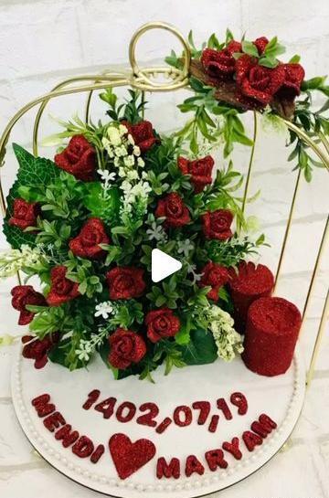 عکس دسته گل عروس شب حنابندان