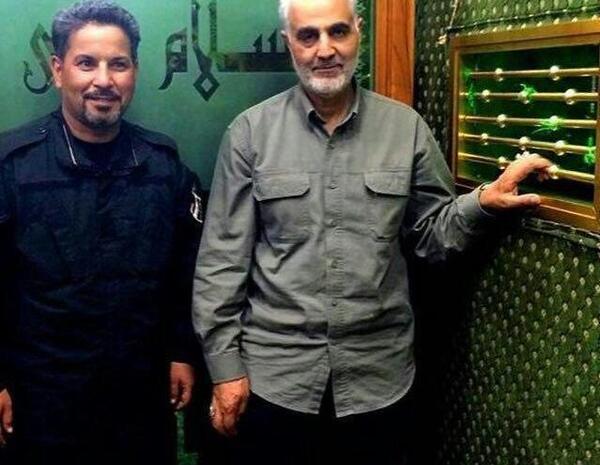 عکس دسته جمعی حاج قاسم