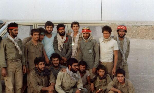 عکس دسته جمعی حاج قاسم
